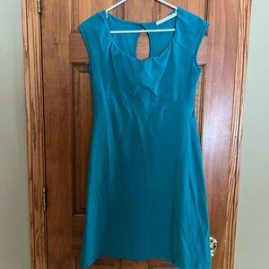 Athleta Teal Midi Dress - L